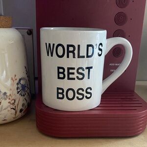 World's Best Boss White Mug